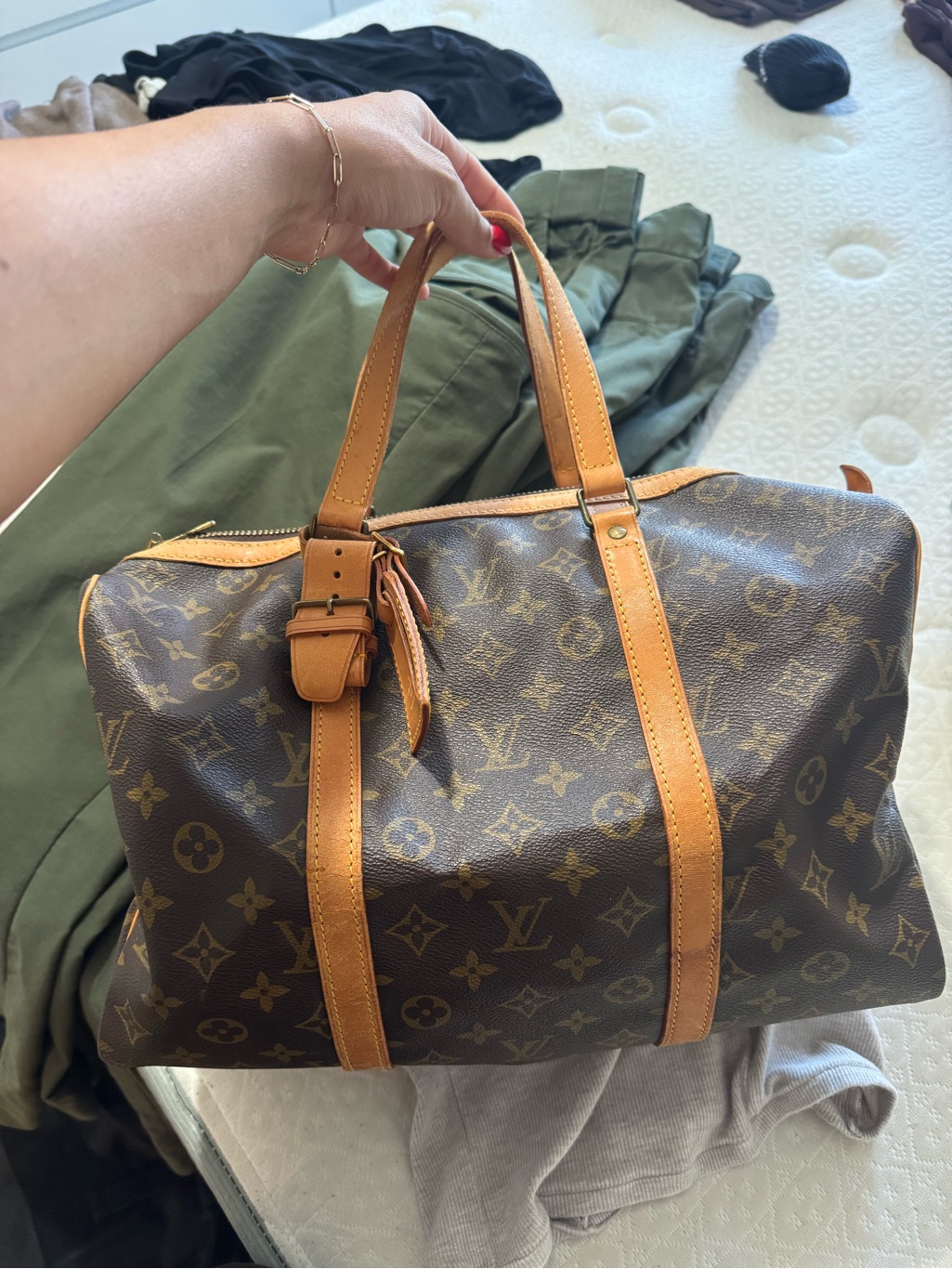 Louis Vuitton Vintage Monogram Keepall 35